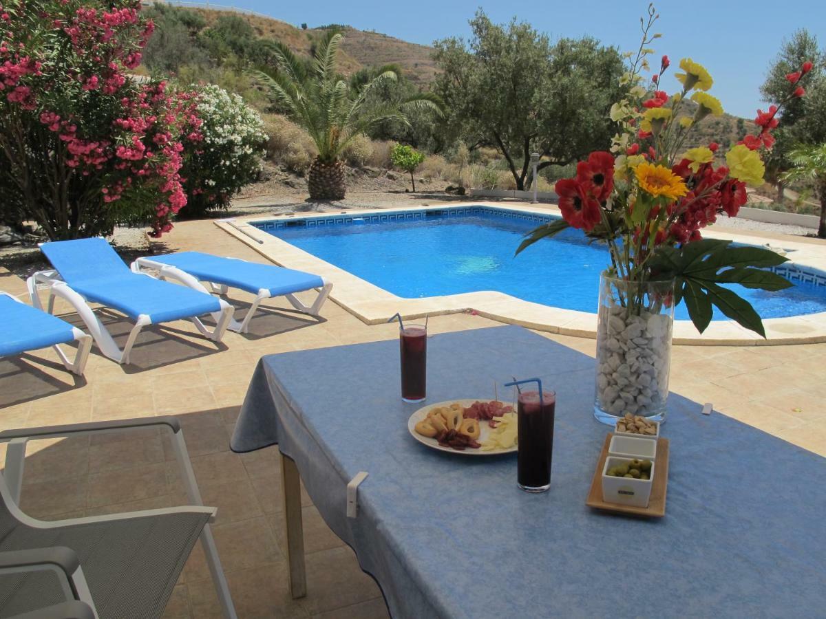 Villa Camakini With Heated Pool And Sea View Arenas  Bagian luar foto