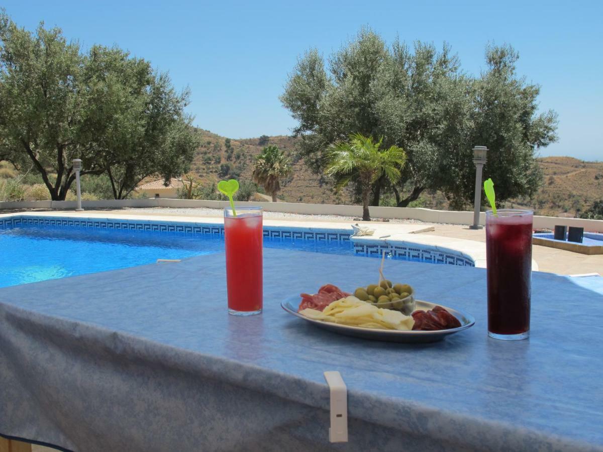 Villa Camakini With Heated Pool And Sea View Arenas  Bagian luar foto