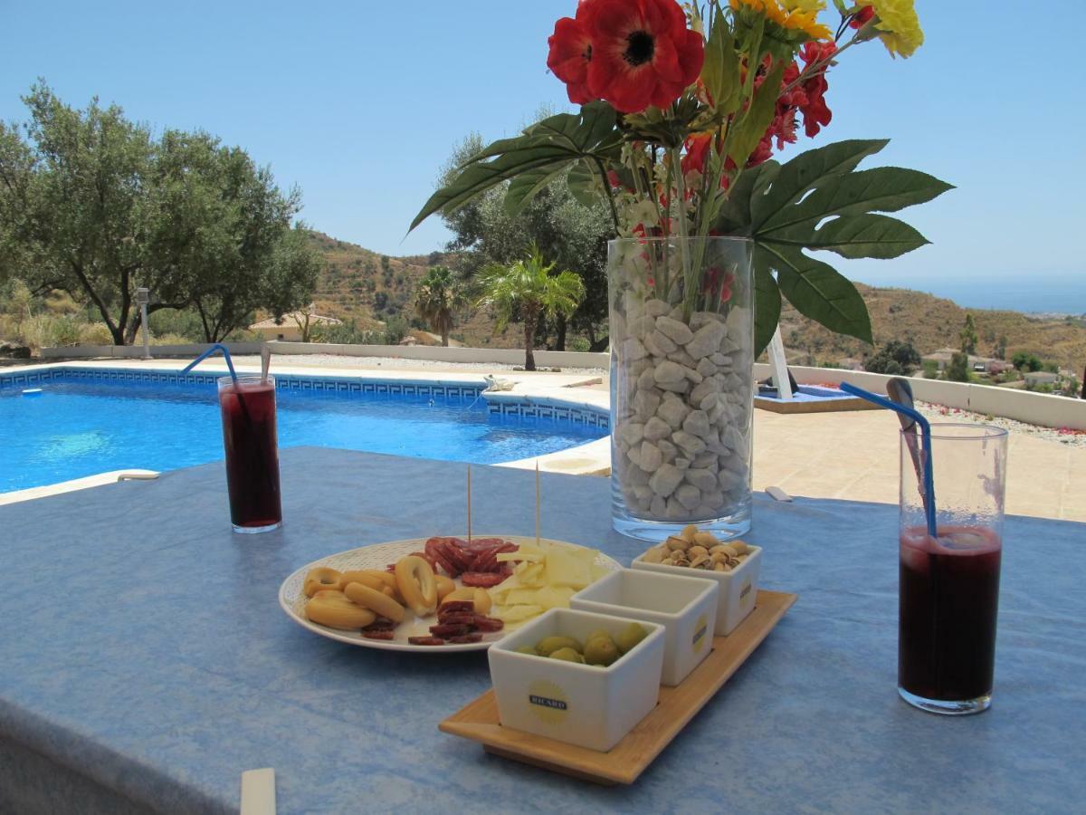 Villa Camakini With Heated Pool And Sea View Arenas  Bagian luar foto